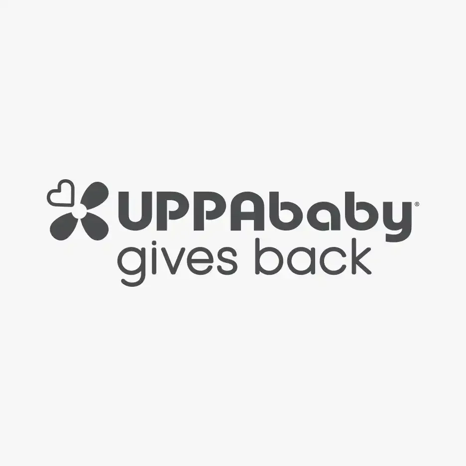 UPPAbaby gives back graphic design